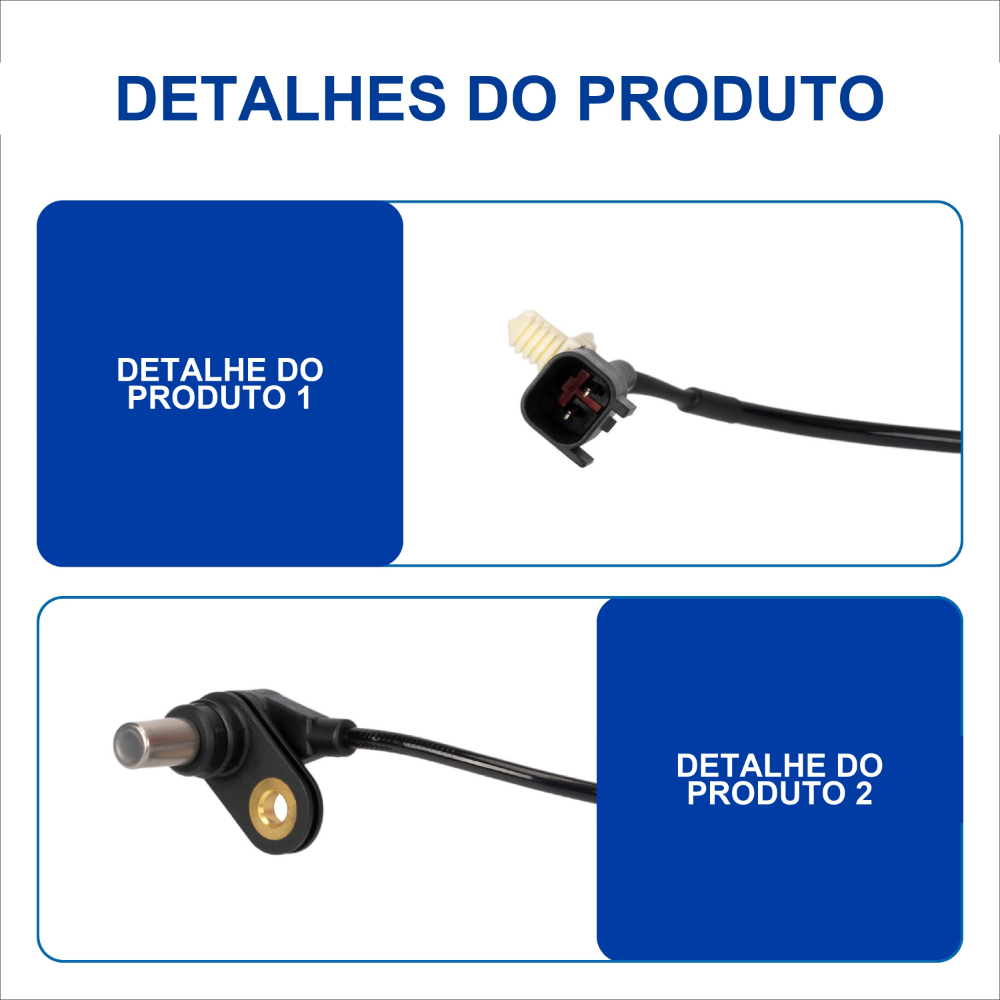 SENSOR ABS TRASEIRO 12V