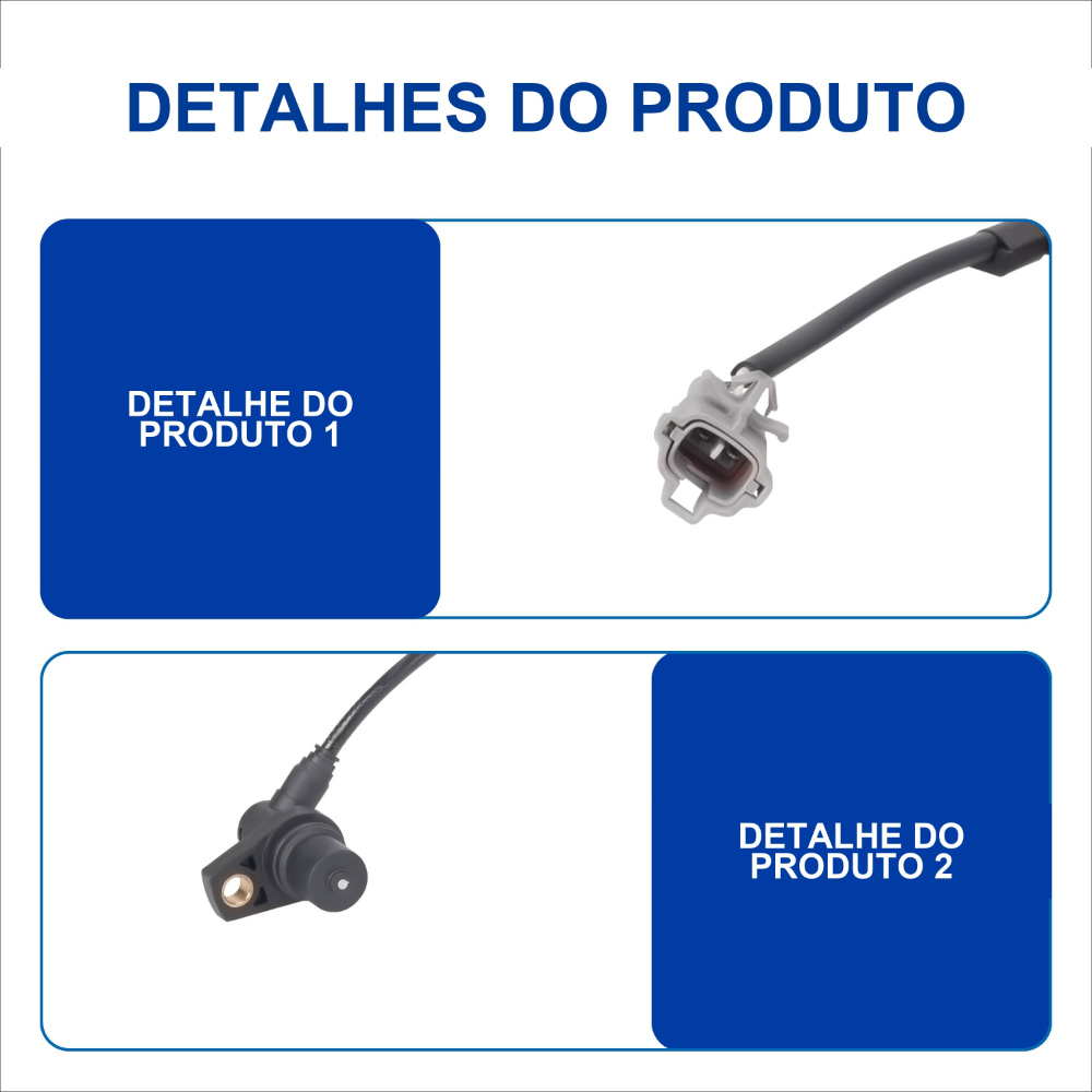 SENSOR ABS DIANTEIRO 12V