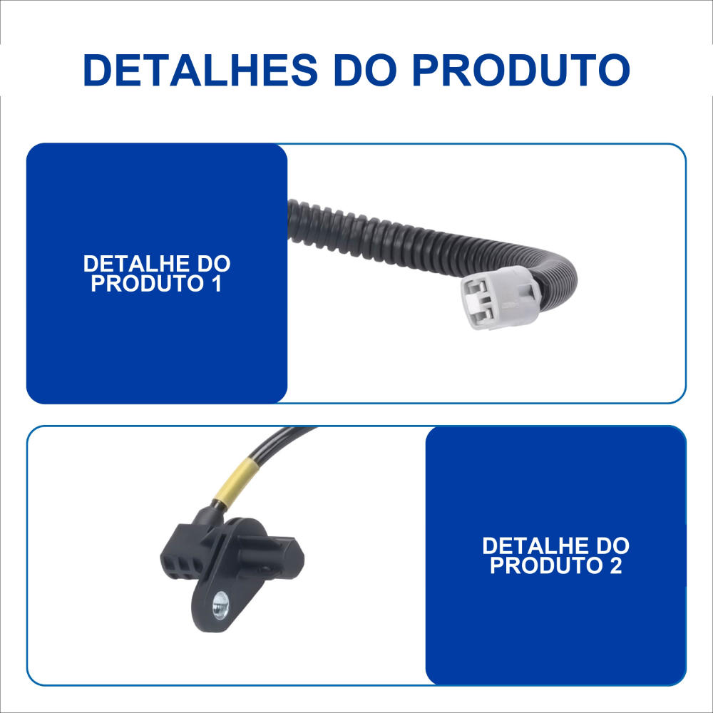 SENSOR ABS DIANTEIRO 12V