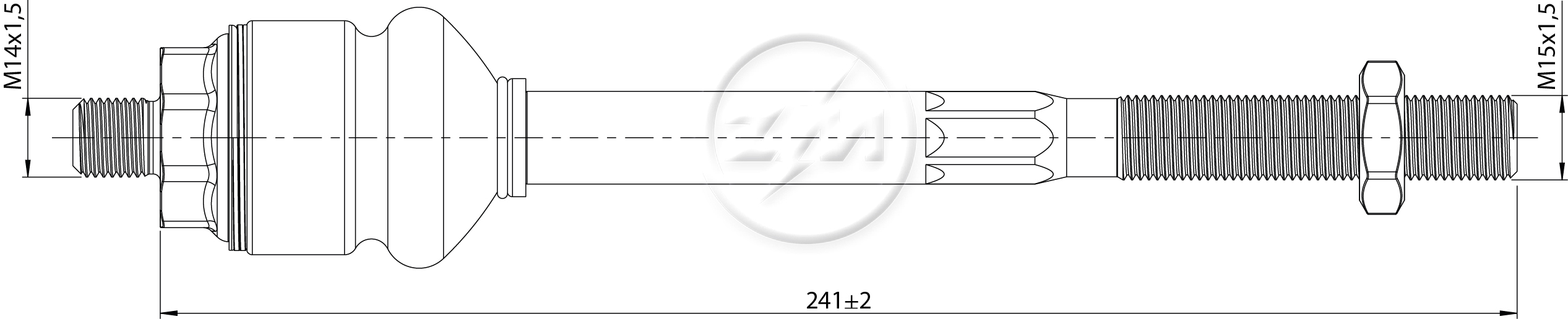 ZM 170.110.42 - Terminal Axial