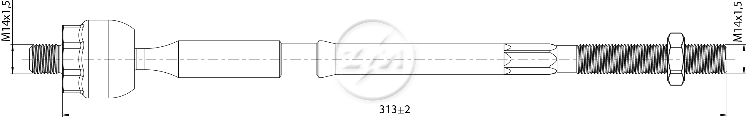ZM 170.112.40 - Terminal Axial