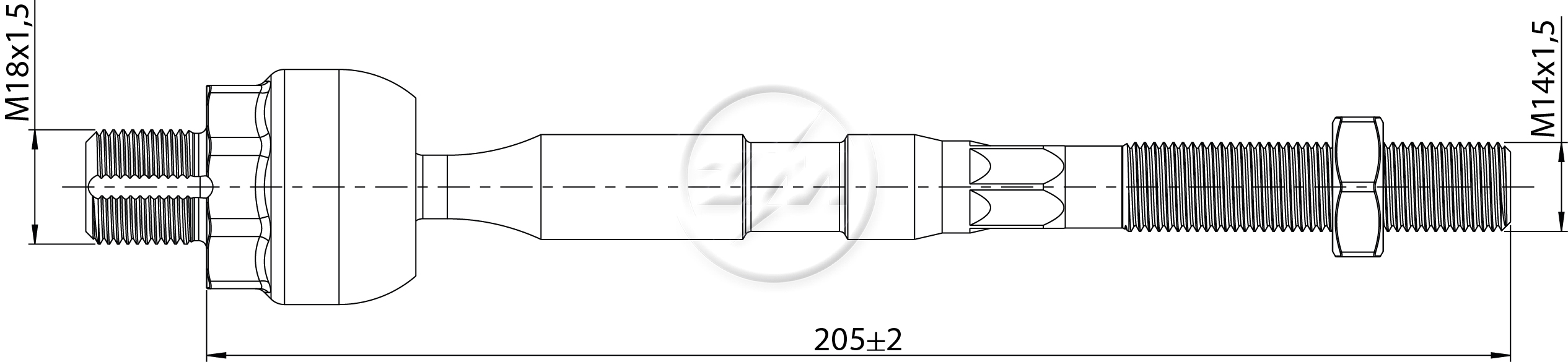 ZM 170.112.53 - Terminal Axial