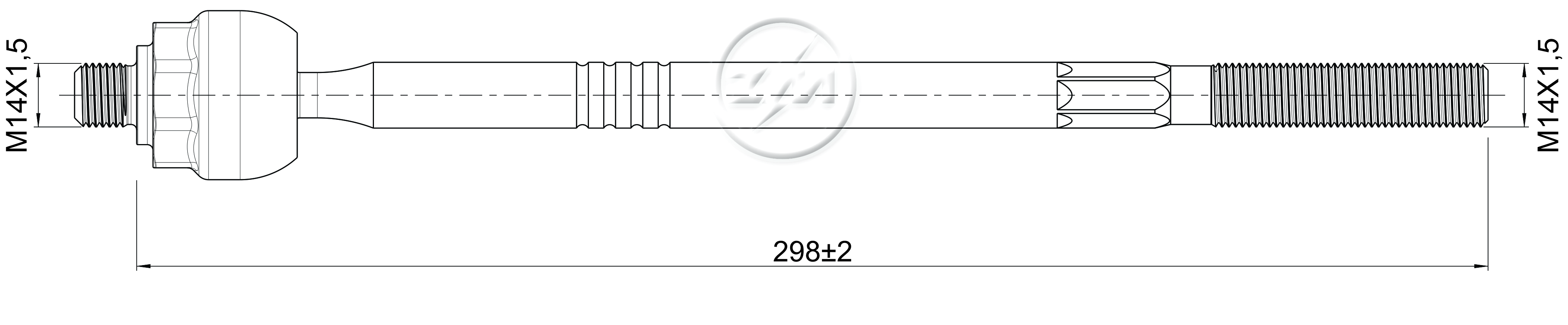 ZM 170.114.60 - Terminal Axial