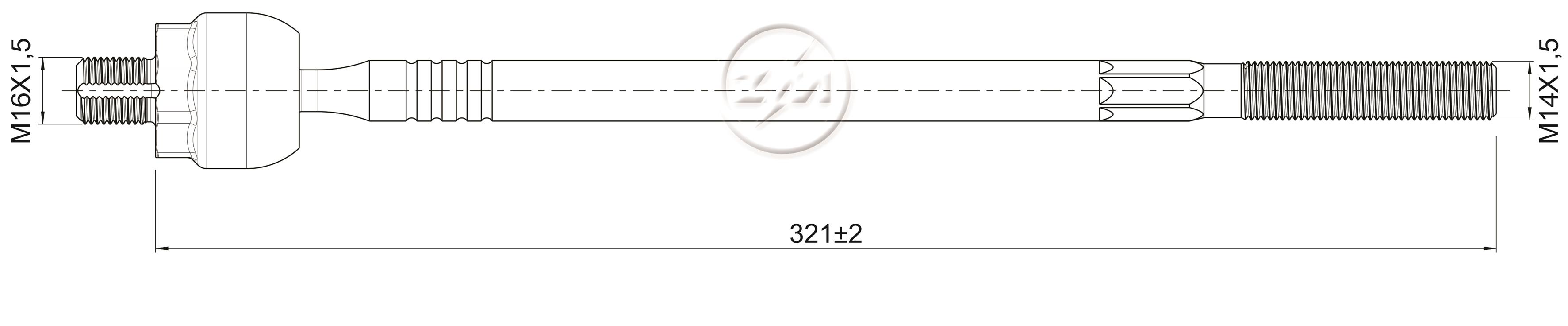 ZM 170.118.40 - Terminal Axial