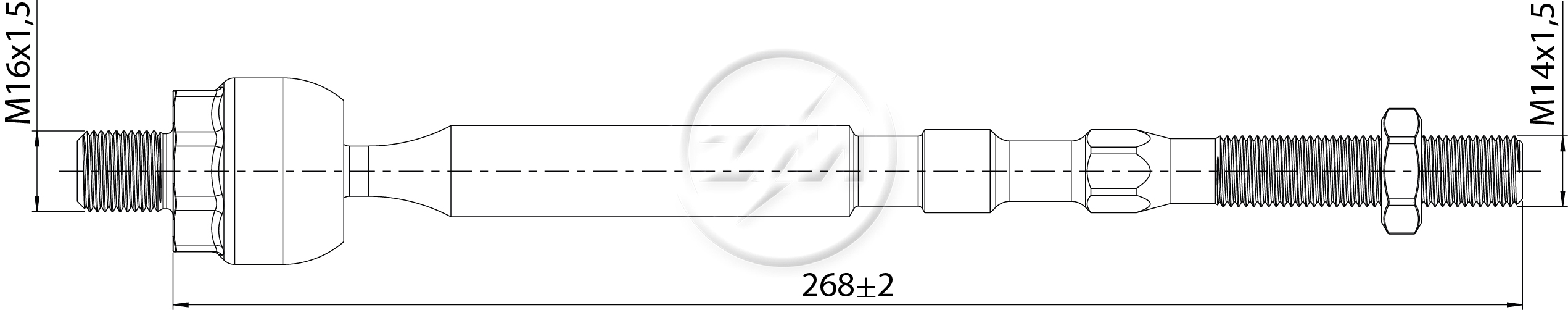 ZM 170.118.86 - Terminal Axial