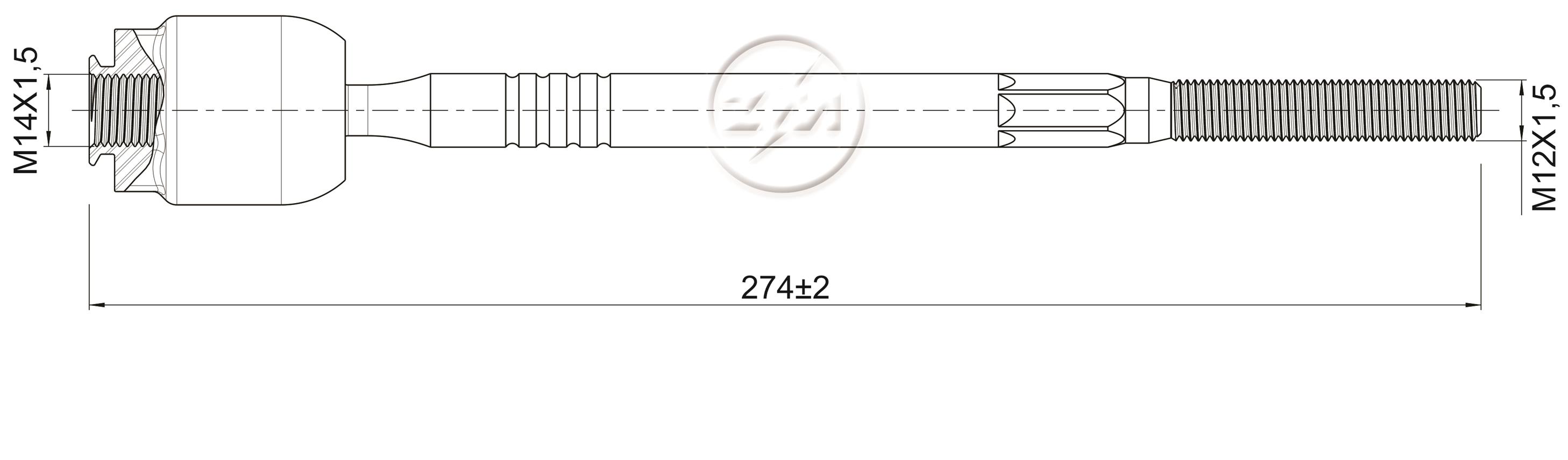 ZM 170.120.02 - Terminal Axial