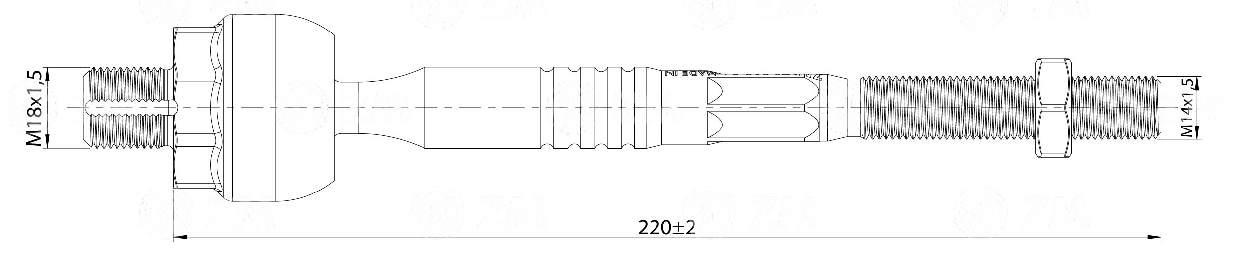 ZM 170.212.54 - Terminal Axial