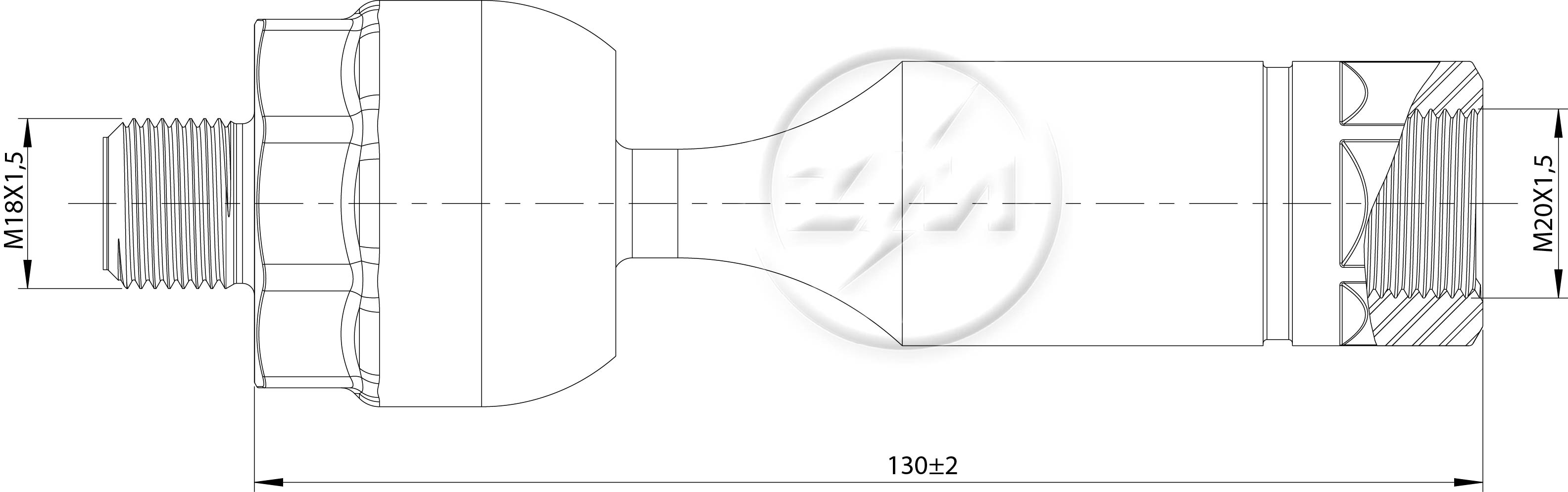 ZM 170.336.01 - Terminal Axial