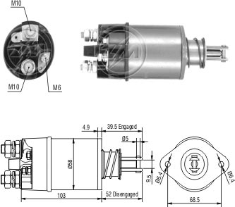 Relé de Partida ZM 1-801 ZM 1801