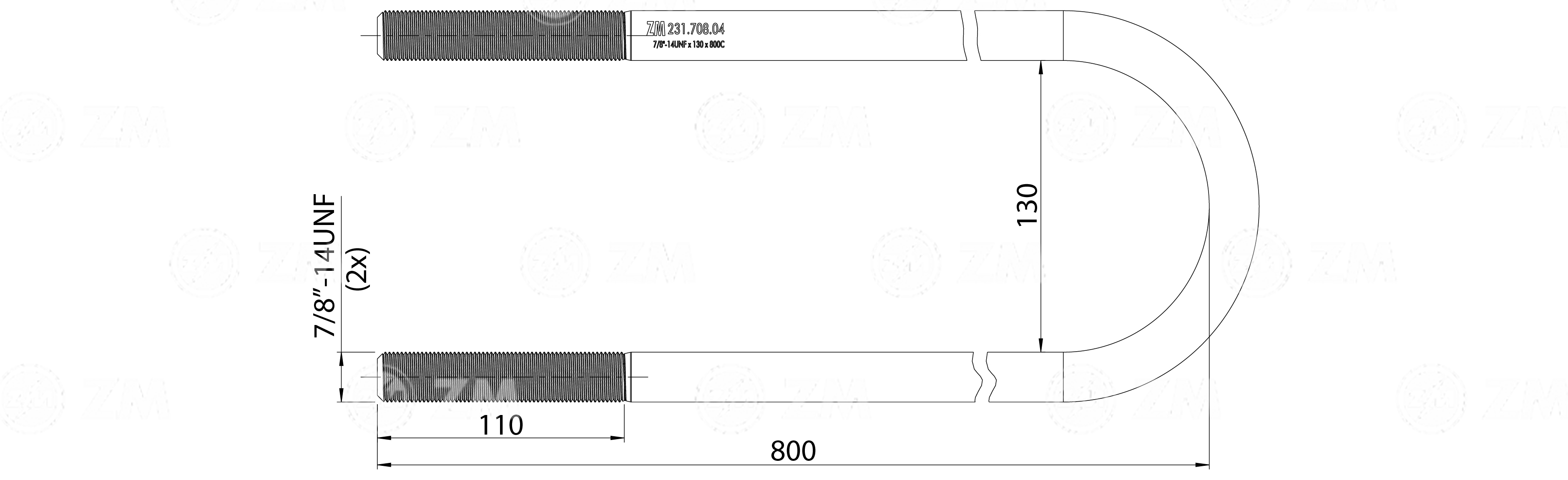 ZM 231.708.04 - Grampo de Mola