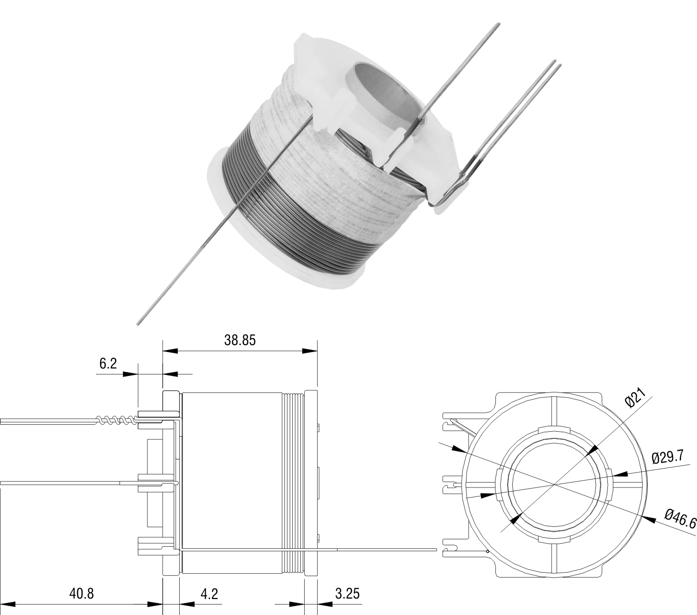 Bobina Reparo ZM 2-420.93 ZM 242093