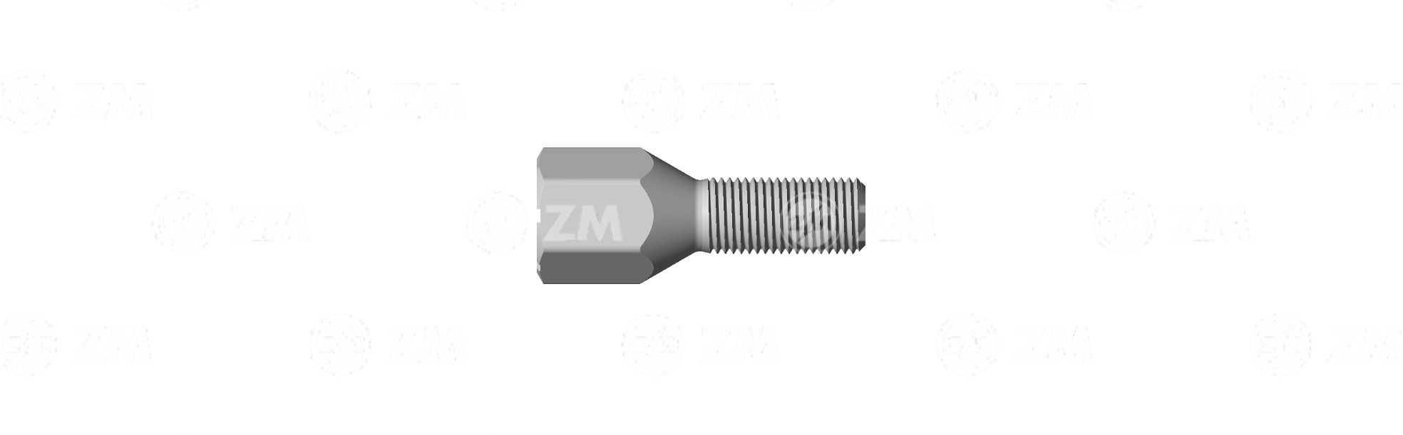 ZM 30.012.40 - Parafuso de Roda - DIA/TRA ZM 3001240