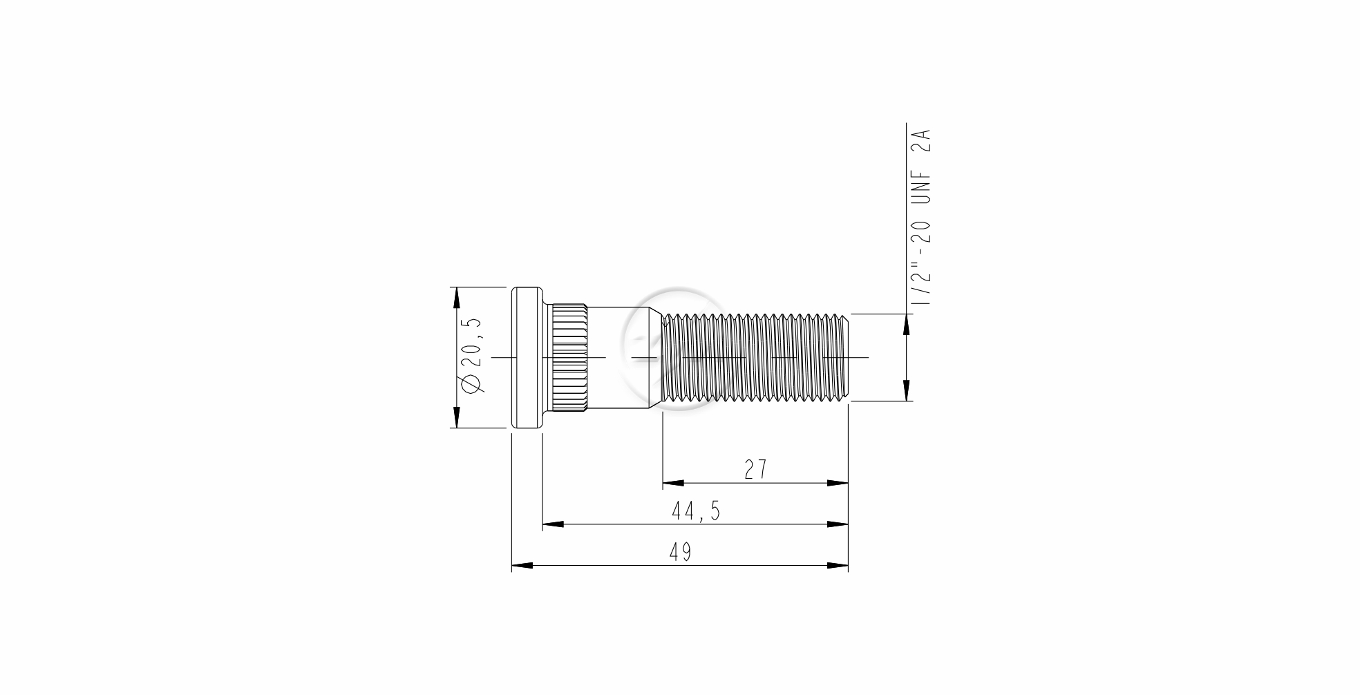 ZM 30.102.41 - Parafuso de Roda - DIA
