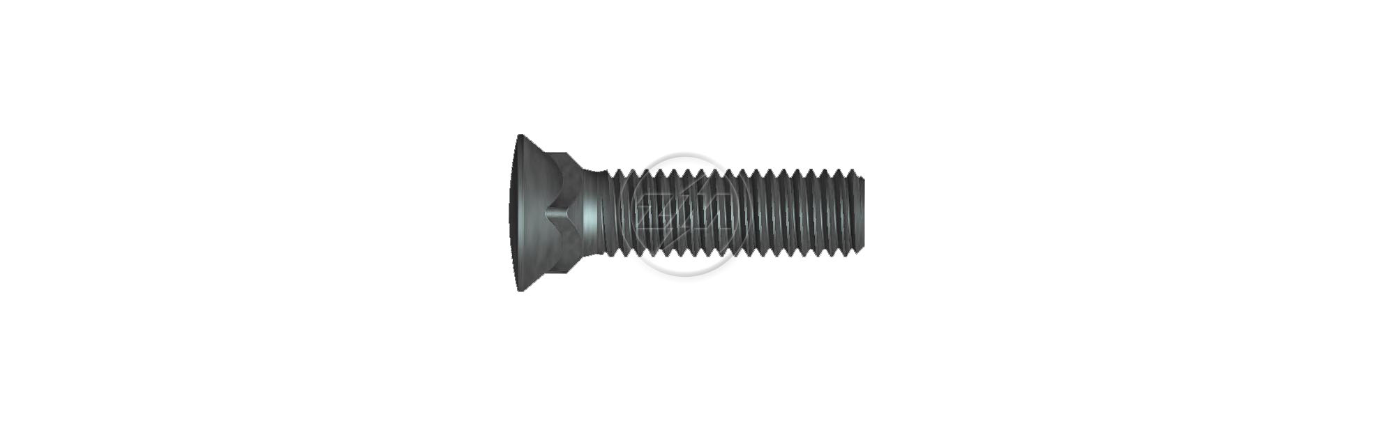 ZM 30.120.74 - Parafuso p/ Lâmina de Trator e Arado ZM 3012074