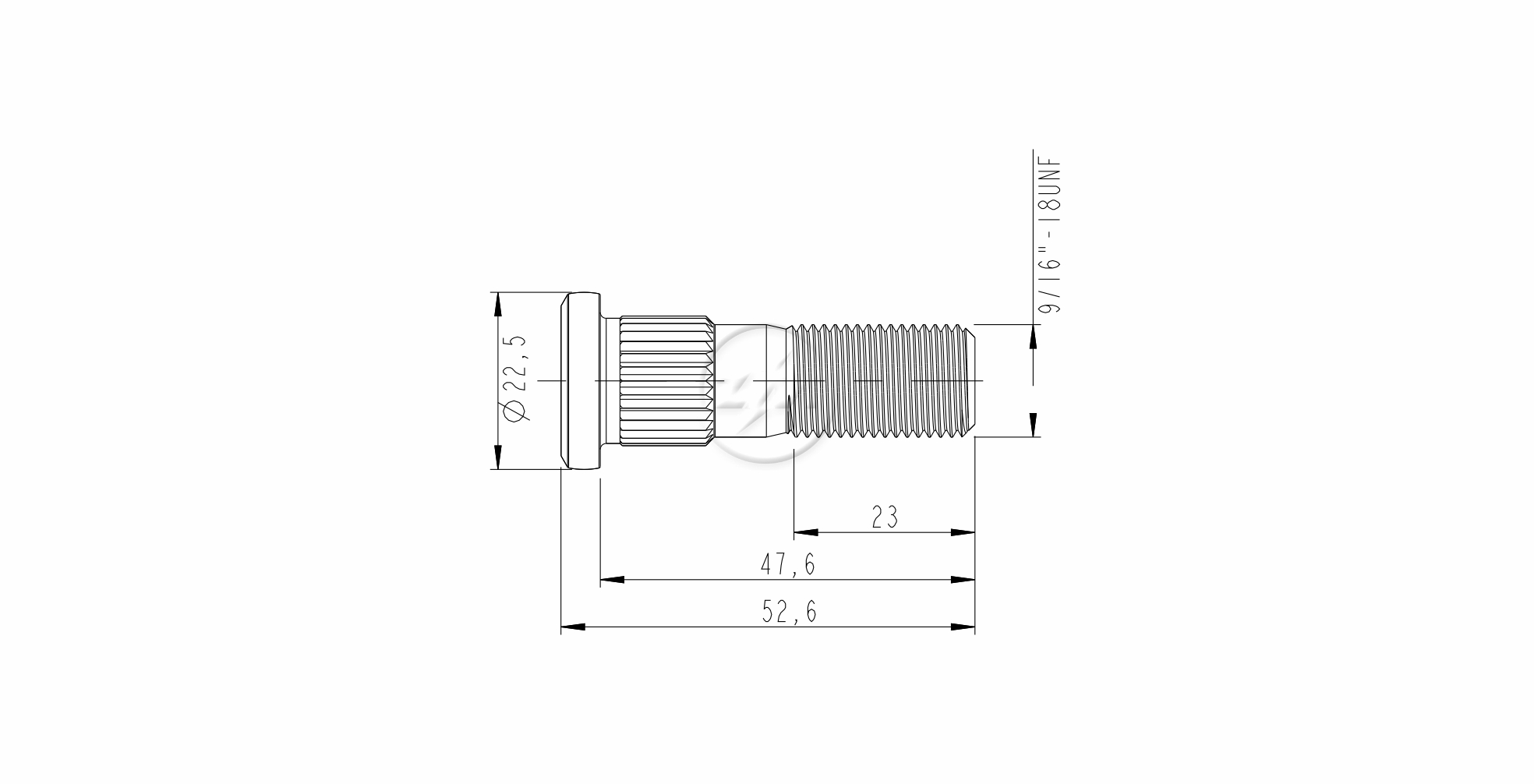 ZM 30.916.40 - Parafuso de Roda - CEN