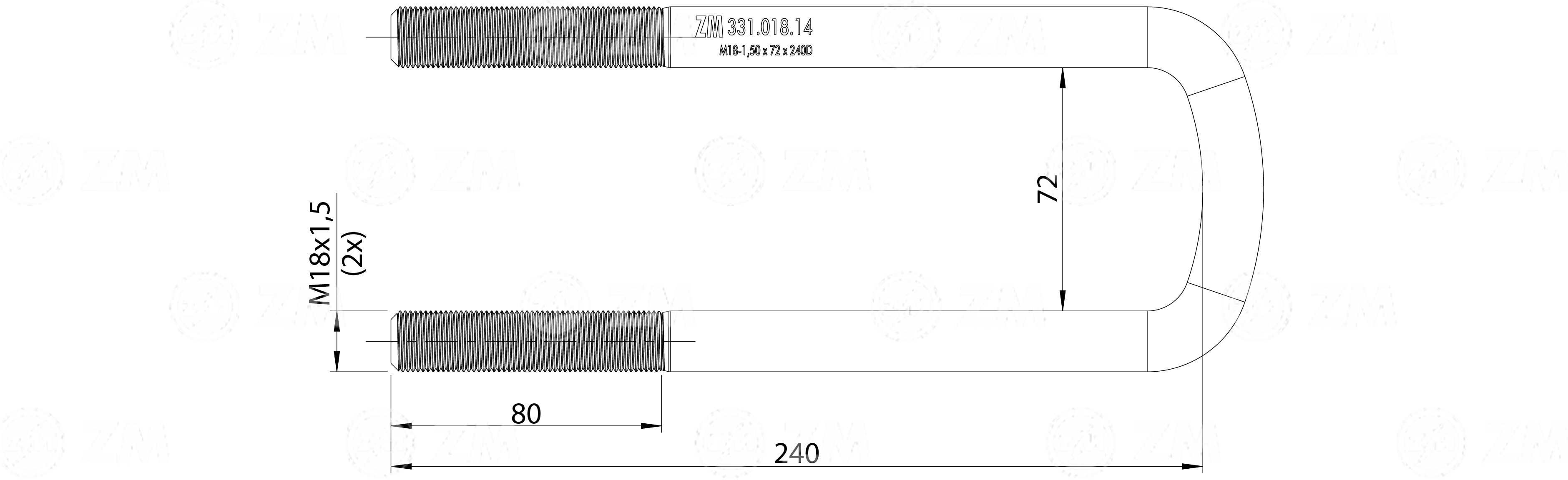 ZM 331.018.14 - Grampo de Mola