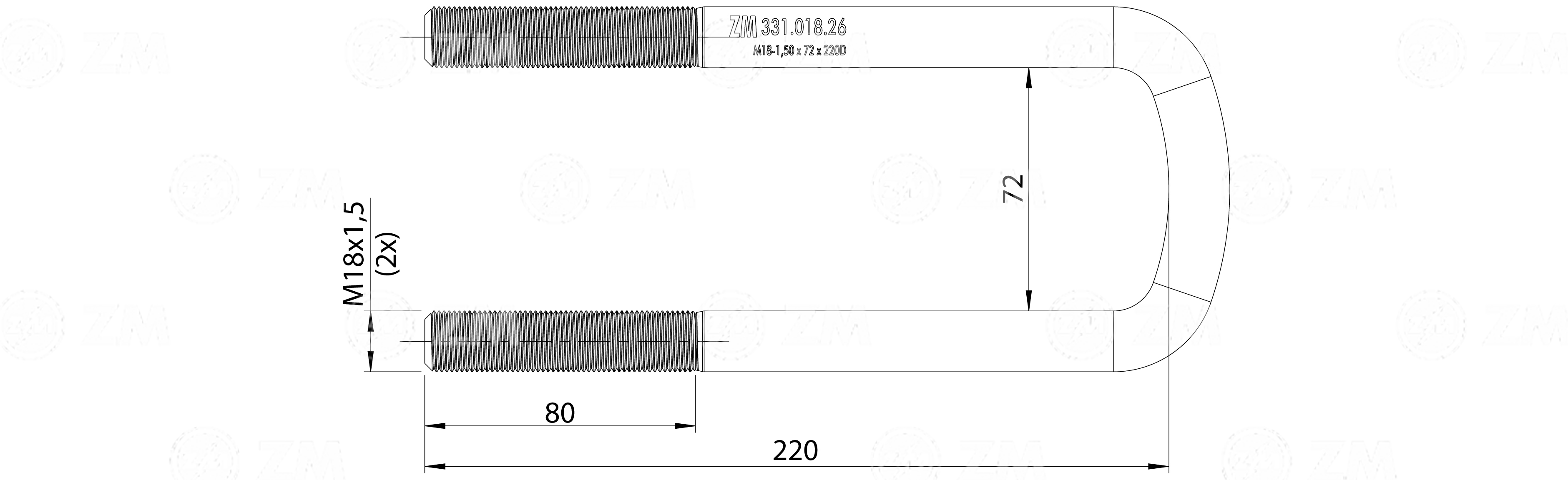 ZM 331.018.26 - Grampo de Mola