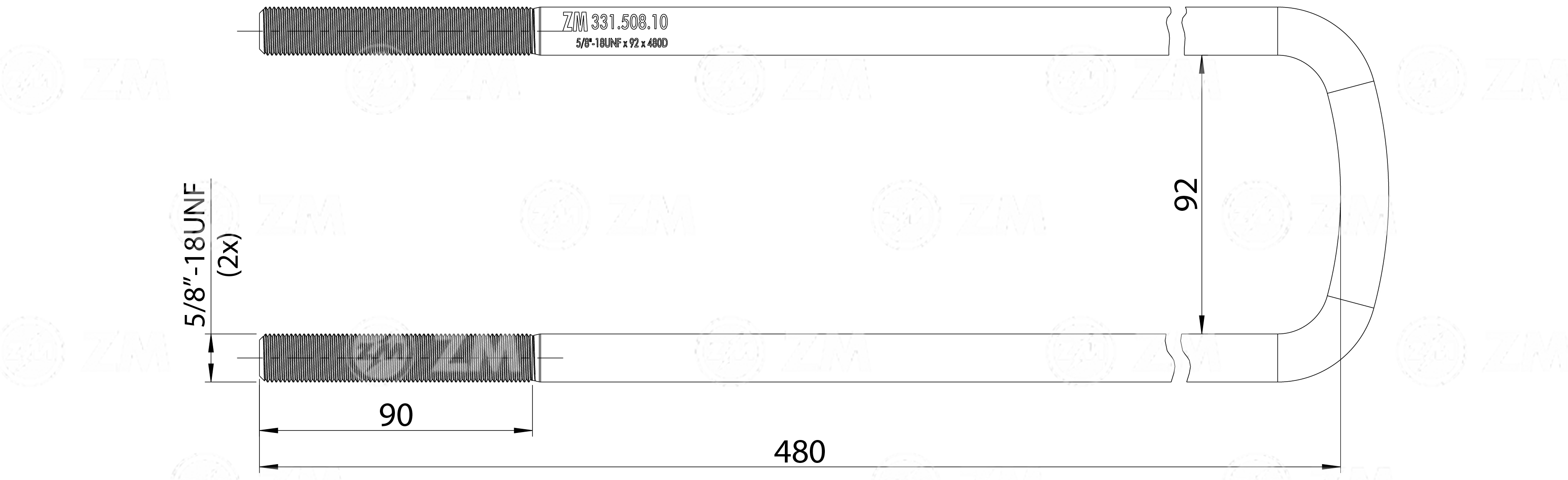 ZM 331.508.10 - Grampo de Mola