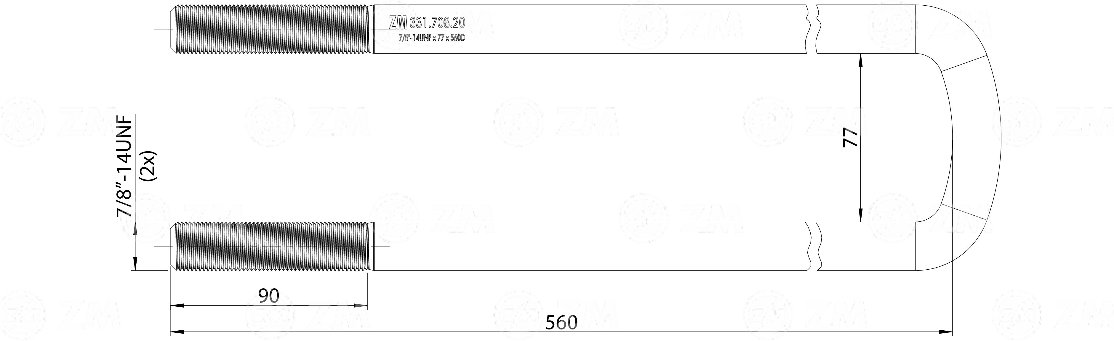 ZM 331.708.20 - Grampo de Mola
