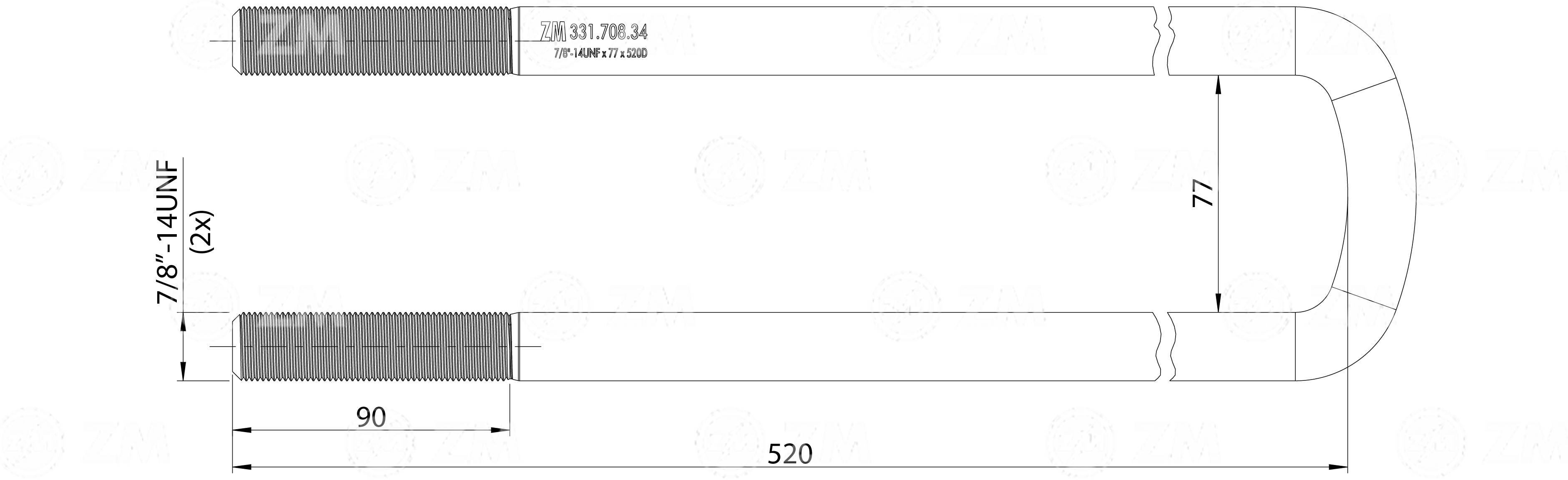 ZM 331.708.34 - Grampo de Mola